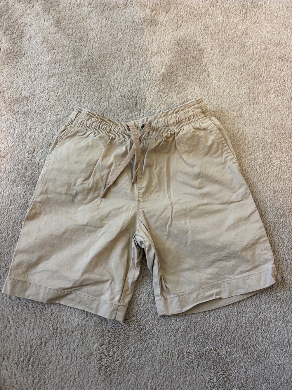 Crewcuts Tan Drawstring Casual Shorts